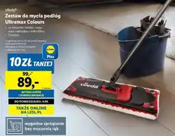 Lidl Vileda Zestaw do mycia podłóg Ultramax Colours oferta