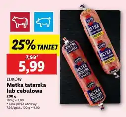 Lidl Metka tatarska lub cebulowa oferta