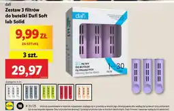 Lidl Zestaw 3 filtrów do butelki Dafi Soft lub Solid oferta