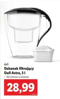 Lidl Dzbanek filtrujący Dafi Astra, 3 l oferta