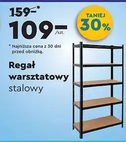 Biedronka Regał warsztatowy stalowy oferta