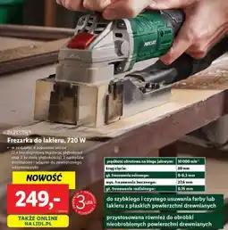 Lidl Frezarka do lakieru, 720 W oferta