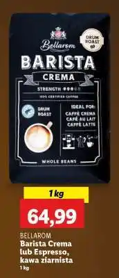 Lidl BELLAROM Barista Crema lub Espresso, kawa ziarnista oferta