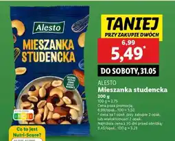 Lidl ALESTO Mieszanka studencka oferta