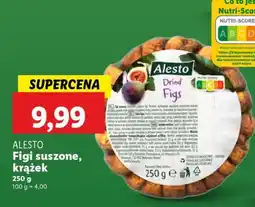 Lidl Alesto Figi suszone, krążek oferta