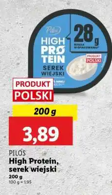 Lidl PILOS High Protein, serek wiejski oferta
