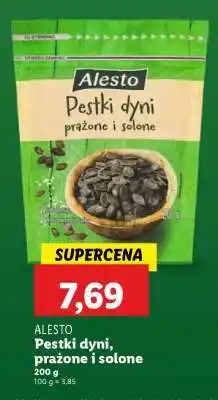 Lidl Alesto Pestki dyni, prażone i solone oferta