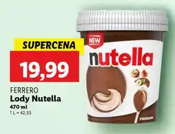 Lidl FERRERO Lody Nutella oferta