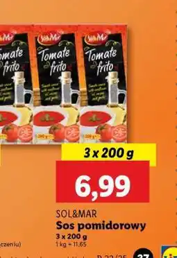 Lidl SOL&MAR Sos pomidorowy oferta