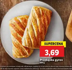 Lidl Przekąska gyros oferta