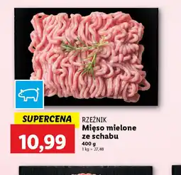 Lidl Mięso mielone ze schabu oferta