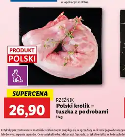 Lidl Polski króliktuszka z podrobami oferta
