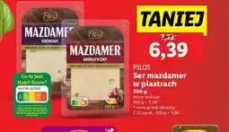 Lidl Ser mazdamer w plastrach Pilos oferta