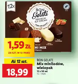 Lidl Bon Gelati Mix minilodów oferta