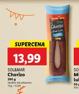 Lidl Sol&Mar Chorizo oferta