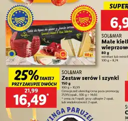 Lidl Zestaw serów i szynki Sol&Mar oferta