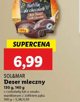 Lidl Sol&Mar Deser mleczny oferta