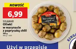 Lidl Oliwki w marynacie z papryczką chili oferta