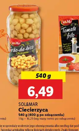 Lidl Ciecierzyca Sol&Mar oferta