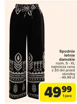 Carrefour Spodnie damskie oferta