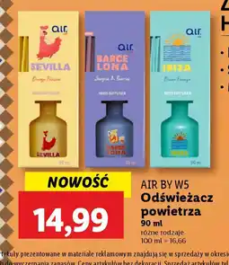 Lidl Odświeżacz powietrza Air by W5 oferta
