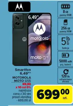 Carrefour Smartfon Motorola oferta