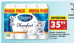 Biedronka Papier toaletowy Queen oferta
