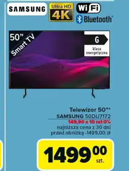 Carrefour Telewizor Samsung oferta
