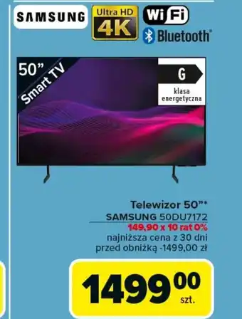 Carrefour Telewizor Samsung oferta
