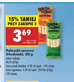 Biedronka Paluszki serowe Głodniaki oferta