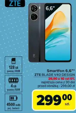 Carrefour Smartfon ZTE oferta