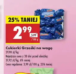 Biedronka Cukierki Grześki oferta