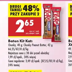 Biedronka Baton KitKat oferta