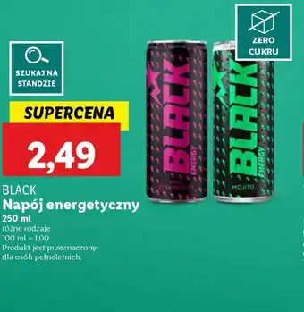 Lidl Napój energetyczny Black oferta