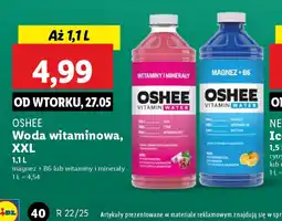 Lidl Oshee Woda witaminowa XXL oferta
