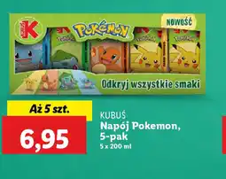 Lidl Kubuś Napój Pokemon oferta