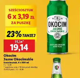 Lidl Okocim Jasne Okocimskie oferta