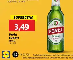 Lidl Perła Export oferta