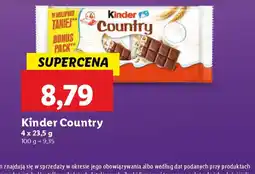 Lidl Kinder Country oferta