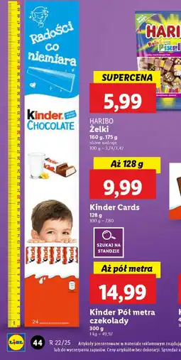 Lidl Kinder Pół metra czekolady oferta
