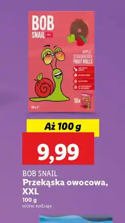 Lidl Przekąska owocowa Bob Snail XXL oferta