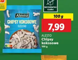 Lidl Chipsy kokosowe Alesto oferta