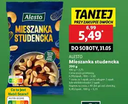Lidl Mieszanka studencka Alesto oferta