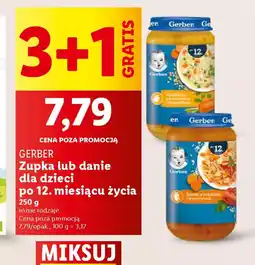 Lidl Gerber Zupka lub danie dla dzieci oferta