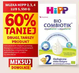 Lidl Mleko Hipp 2, 3, 4 lub 5 oferta