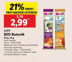 Lidl Hipp Bio Batonik oferta