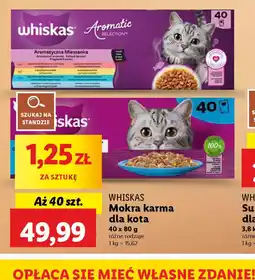 Lidl Whiskas mokra karma dla kota oferta