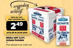 Netto Mleko UHT Uchate 3.2% Polmlek oferta
