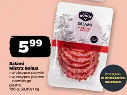 Netto Salami w obsypce pieprzu ziarnistego Mistrz Rohus oferta