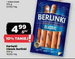 Netto Parówki classic Morliny Berlinki oferta